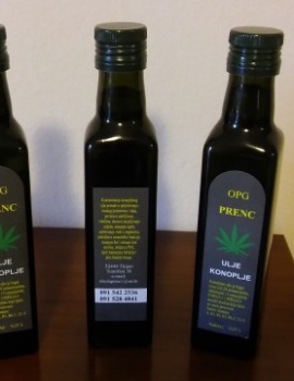 Hladno prešano ulje Konoplje 250ml
