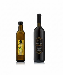 Mediteranska večera – maslinovo ulje & vino