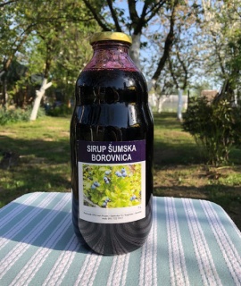 Sirup šumska borovnica