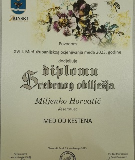 Med od kestena