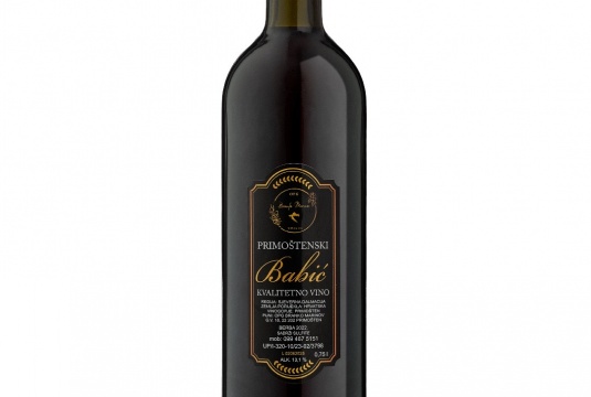 Kvalitetno vino Babić 0,75 l